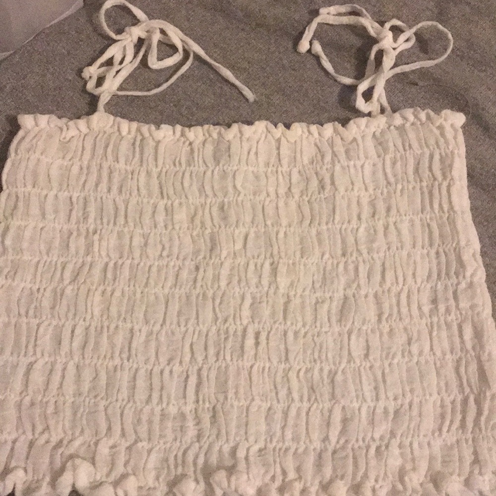 Xoxo tube top top tie bows